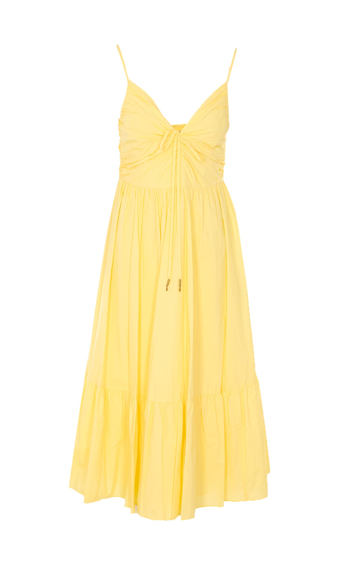 Michael Kors Dresses Yellow Cotton