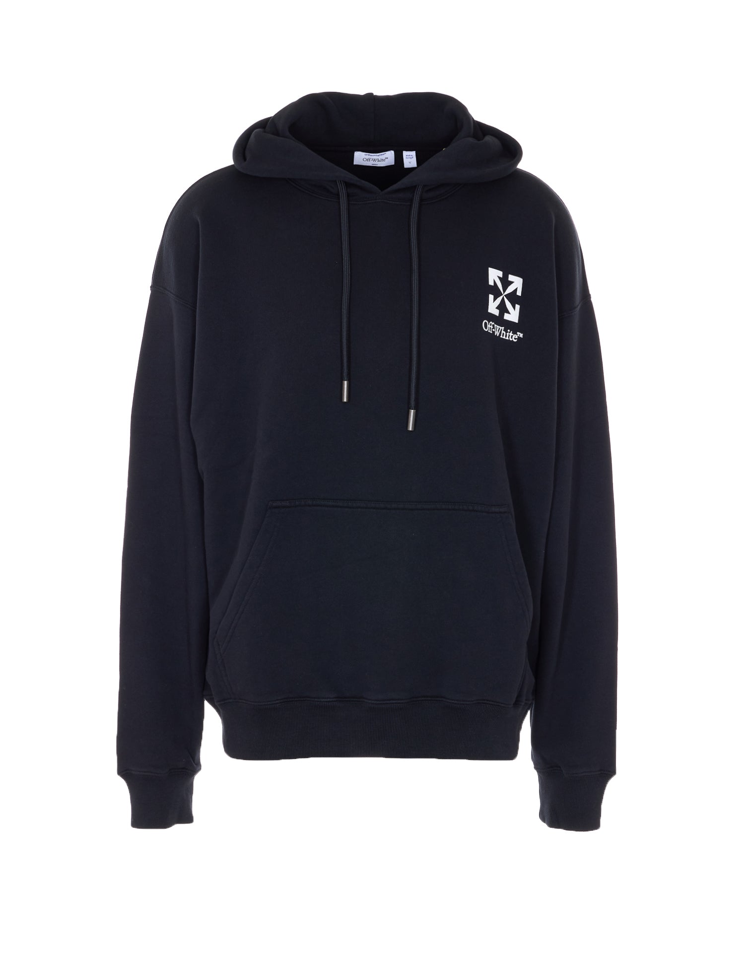 Off White Sweaters Black Cotton