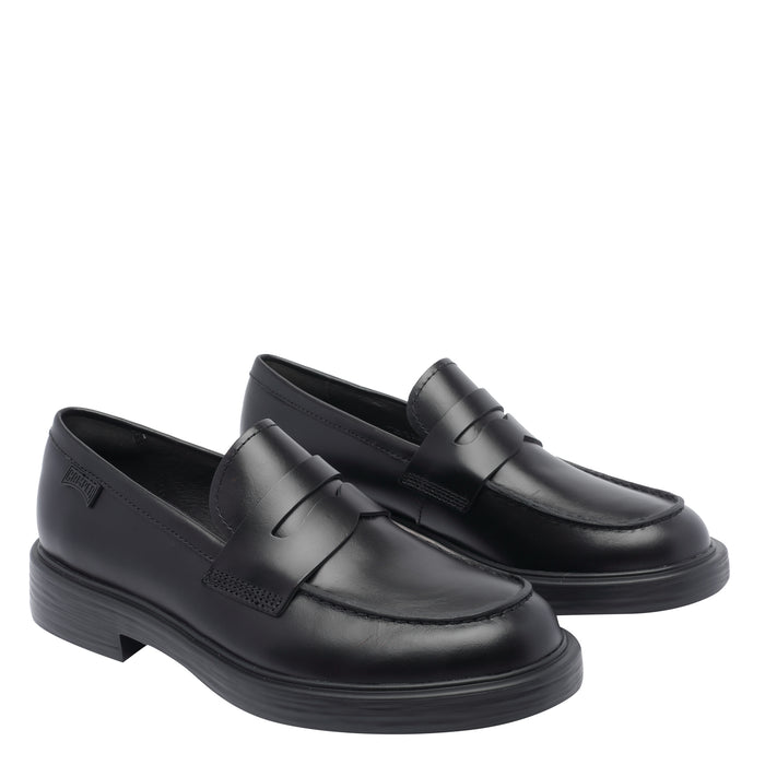 Camper Flat shoes Black Calf Leather/rubber Sole