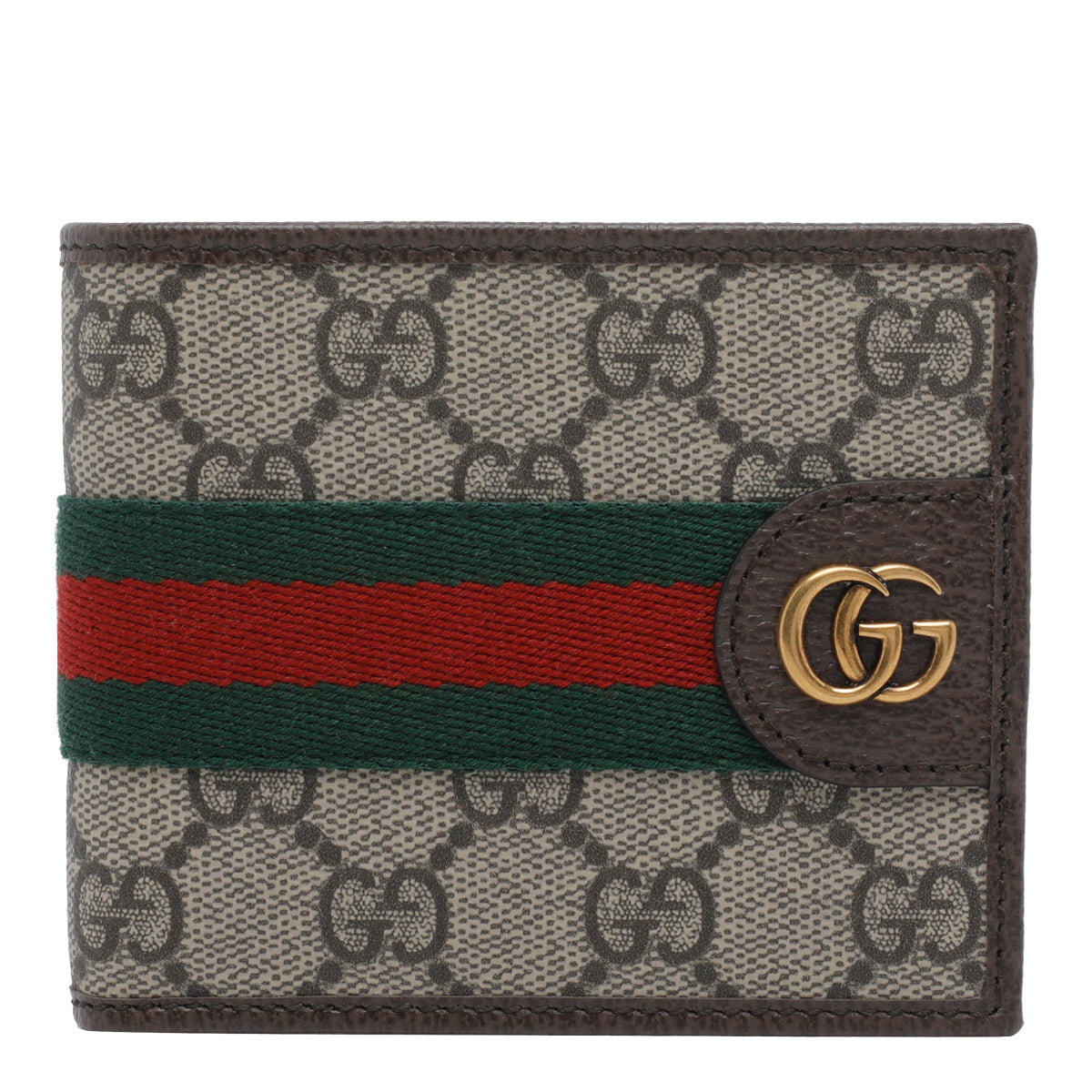 Gucci Wallets Grey Coated Fabric Gg