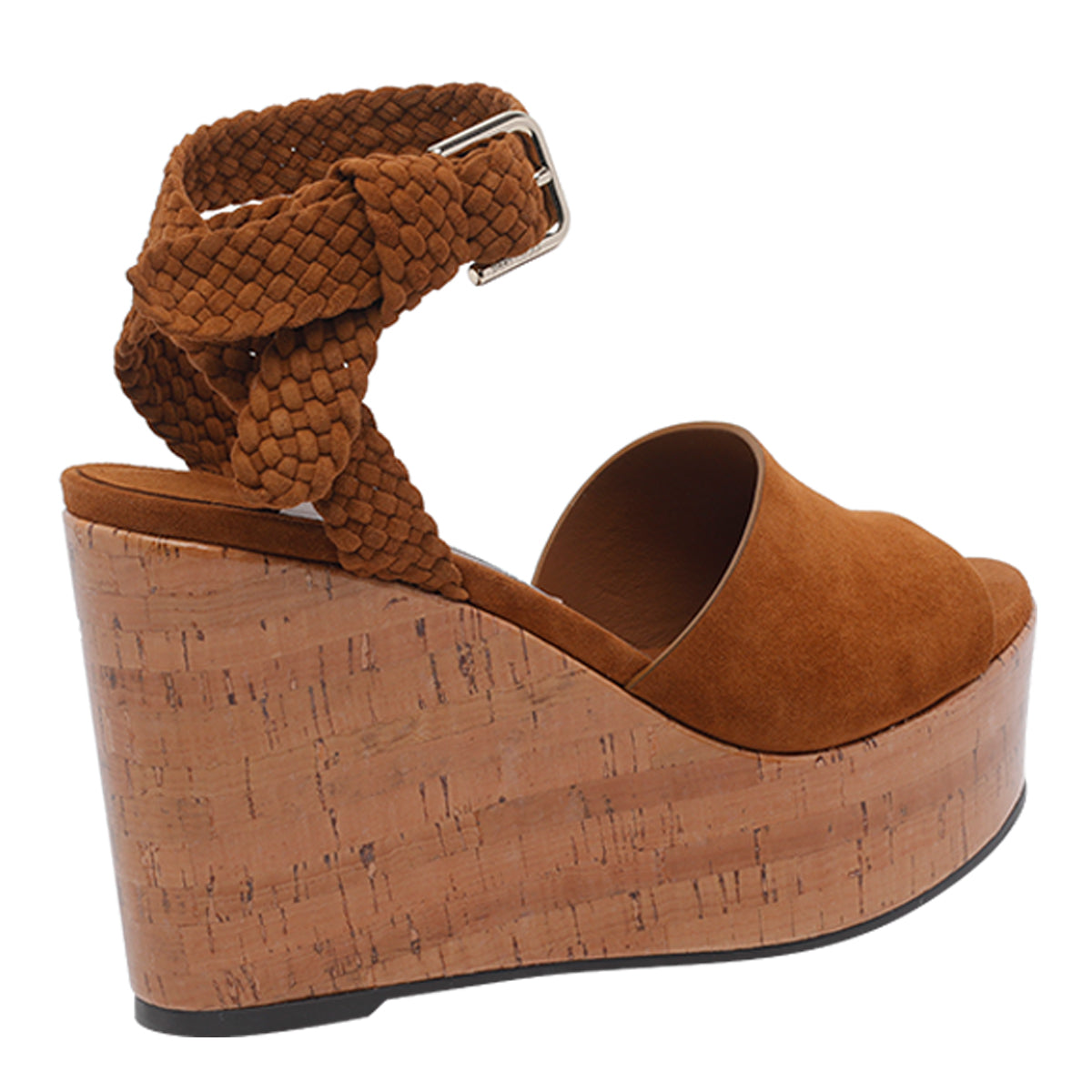 Jimmy Choo Sandals Brown Suede Leather/rubber Sole