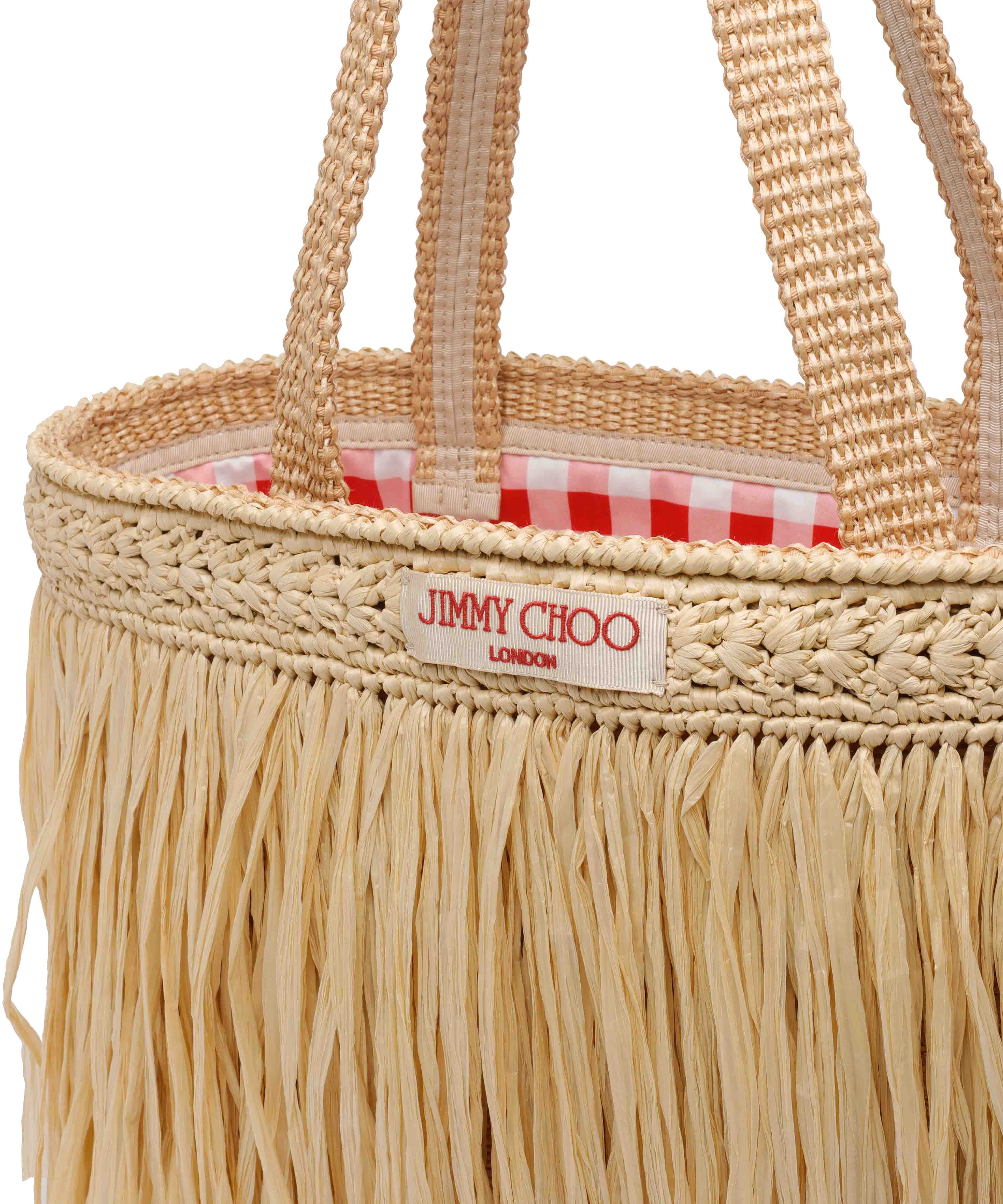 Jimmy Choo Bags Beige Raffia