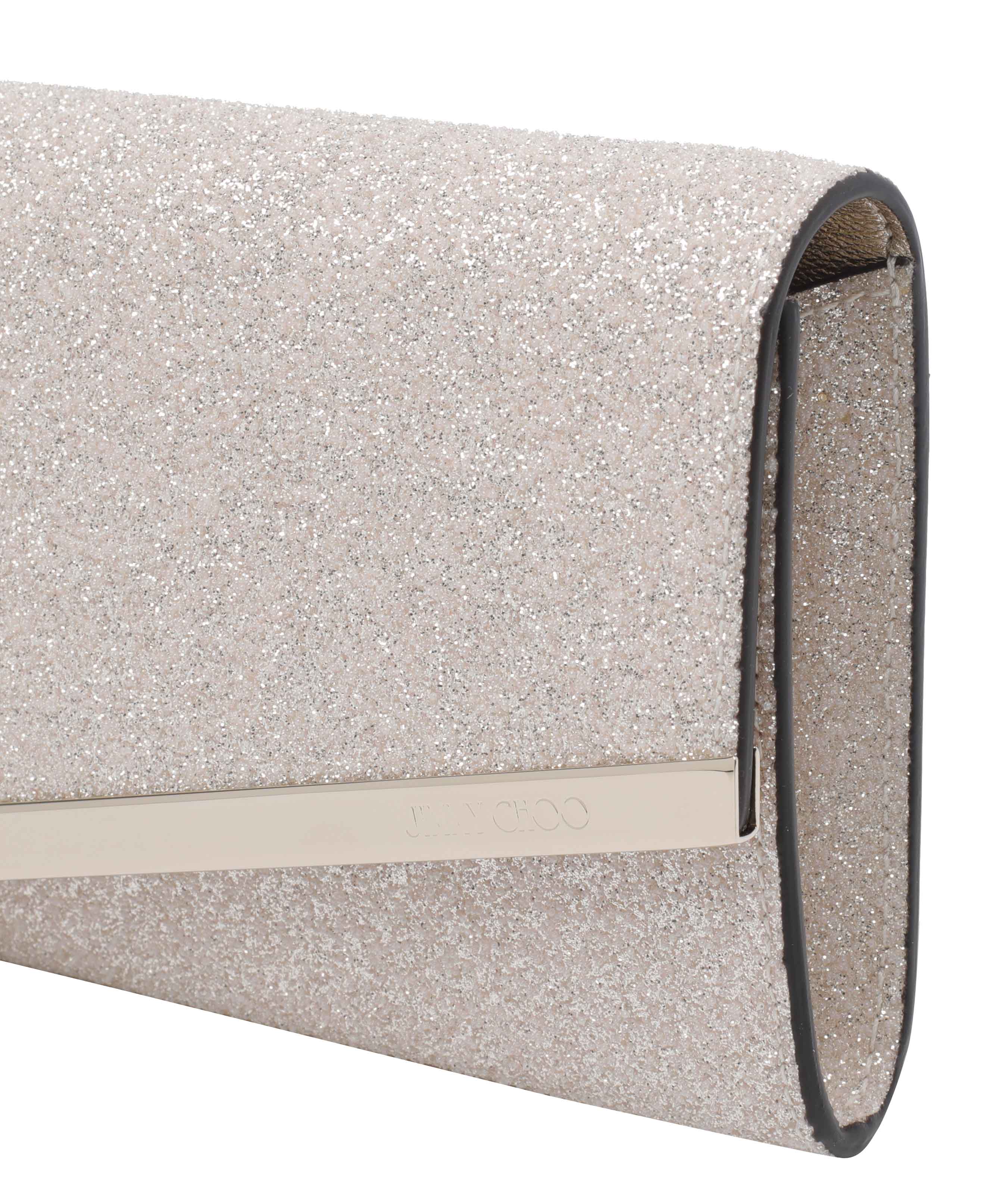 Jimmy Choo Bags Golden Fabric And Glitter