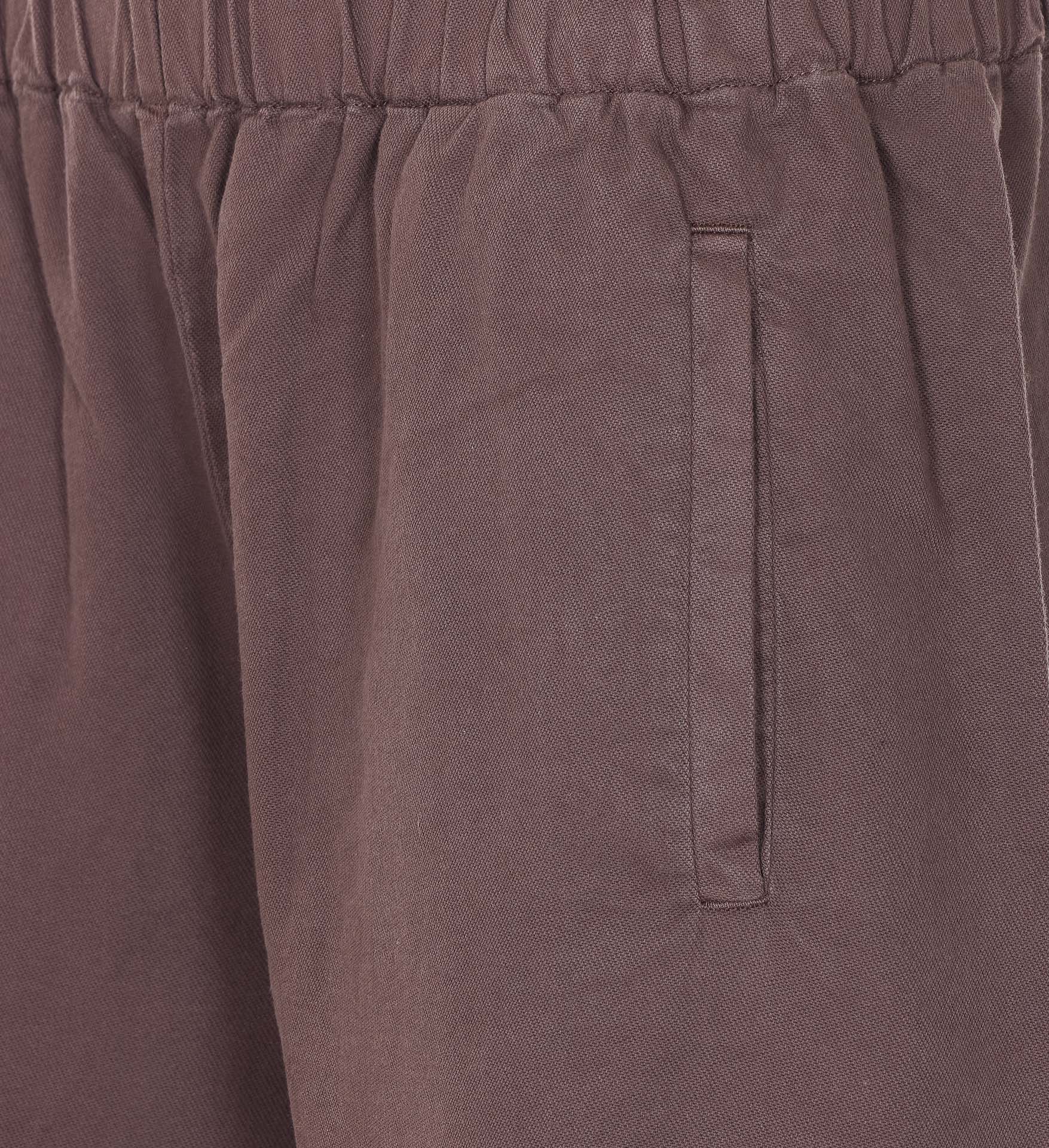 TRUE AVENUE Trousers Brown Cotton