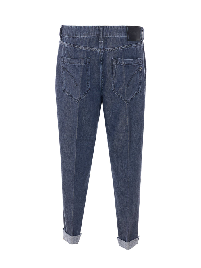 Dondup Jeans Blue Cotton