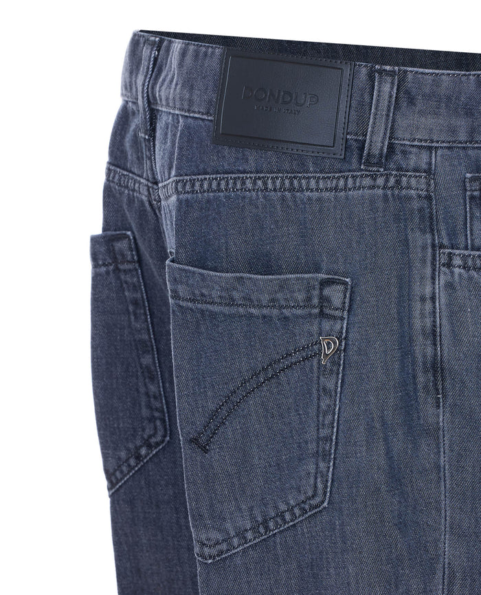 Dondup Jeans Blue Cotton
