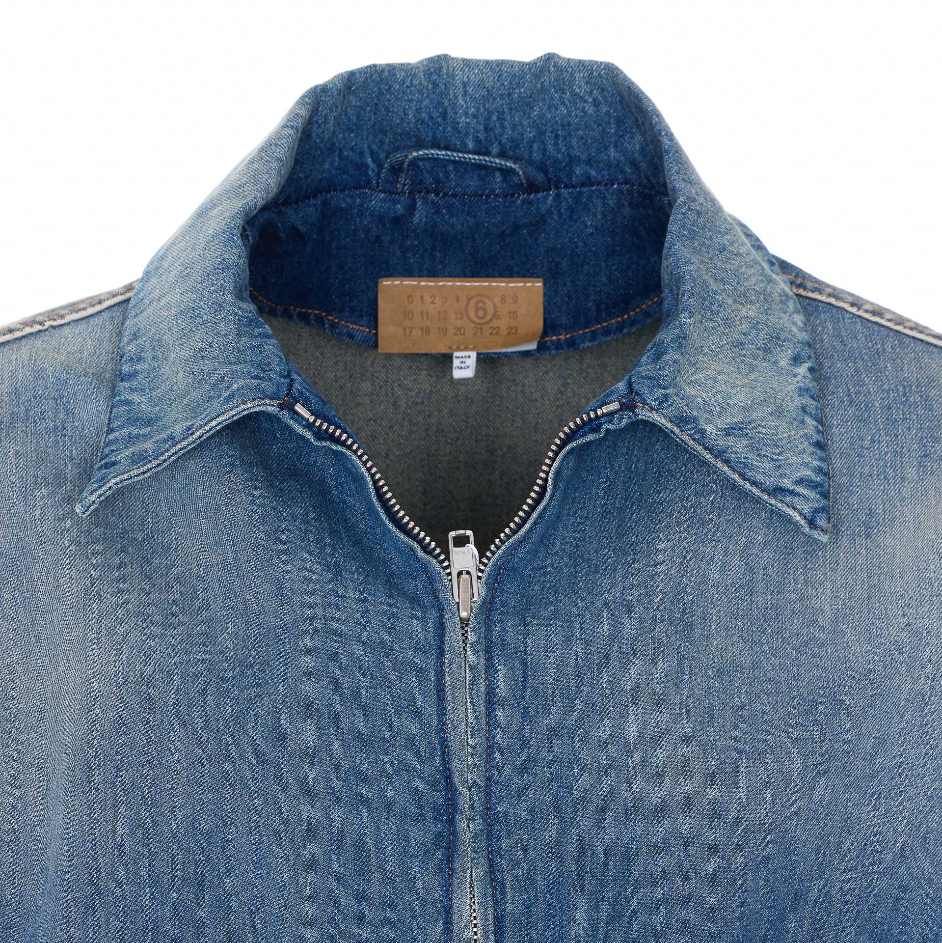 MM6 Maison Margiela Jackets Blue Cotton
