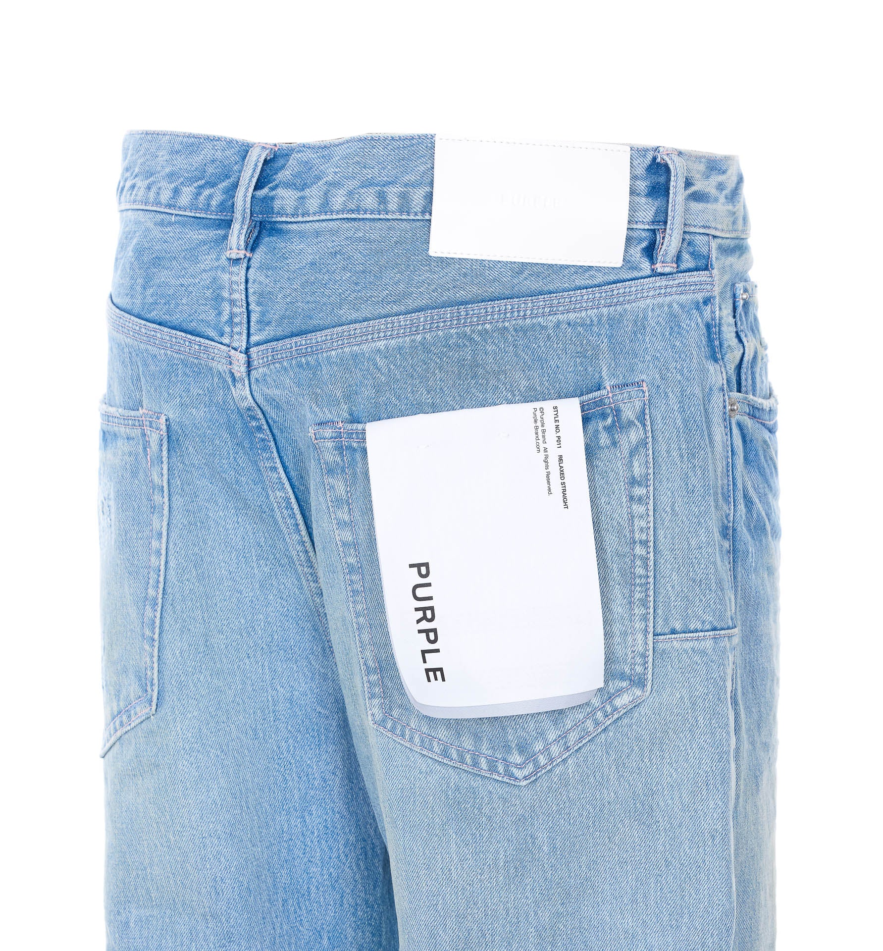 Purple Brand Jeans Blue Cotton