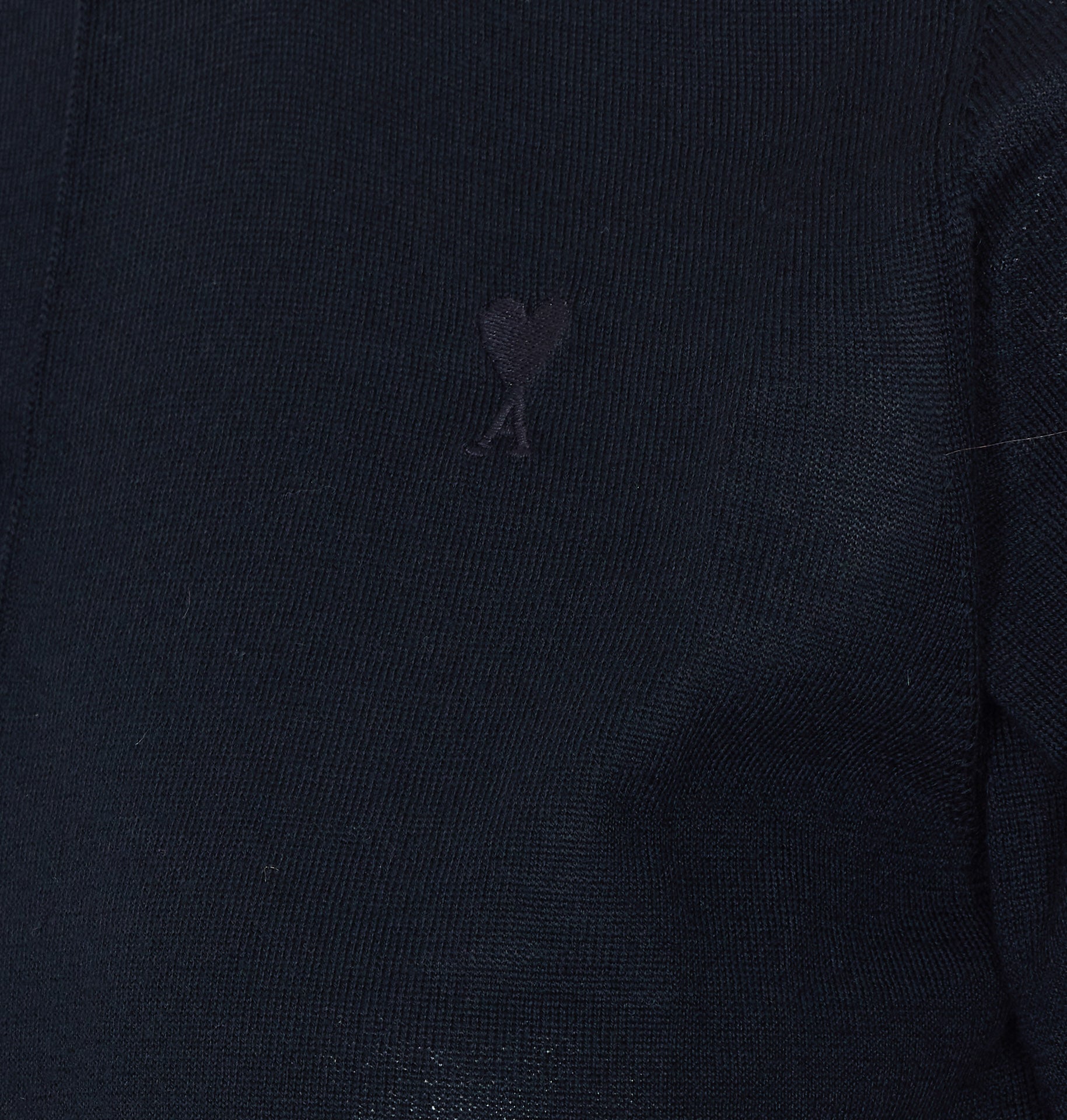 Ami Alexandre Matiussi Sweaters Black Virgin Wool