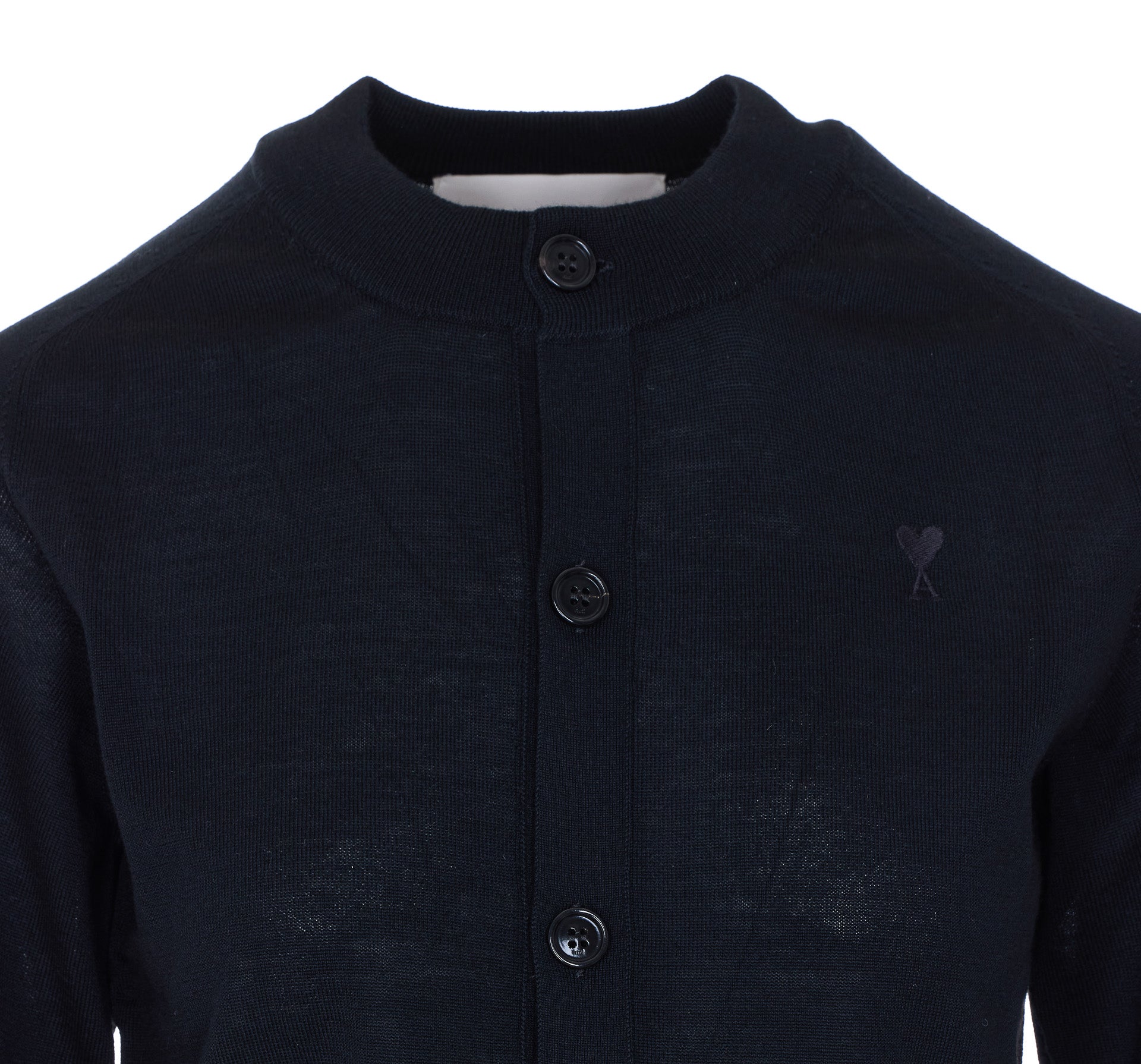 Ami Alexandre Matiussi Sweaters Black Virgin Wool
