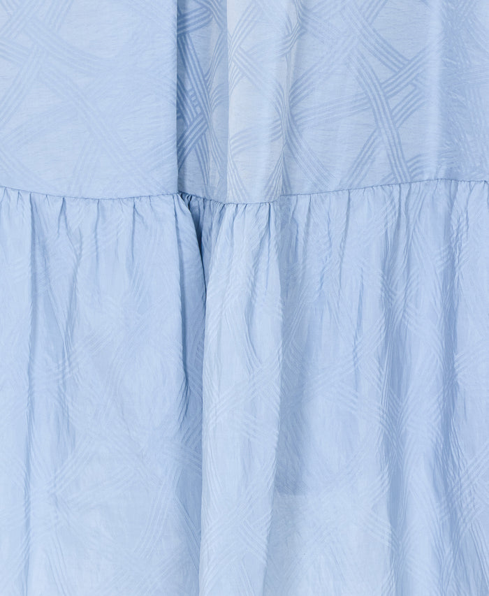 Eleh Dresses Blue Tencel