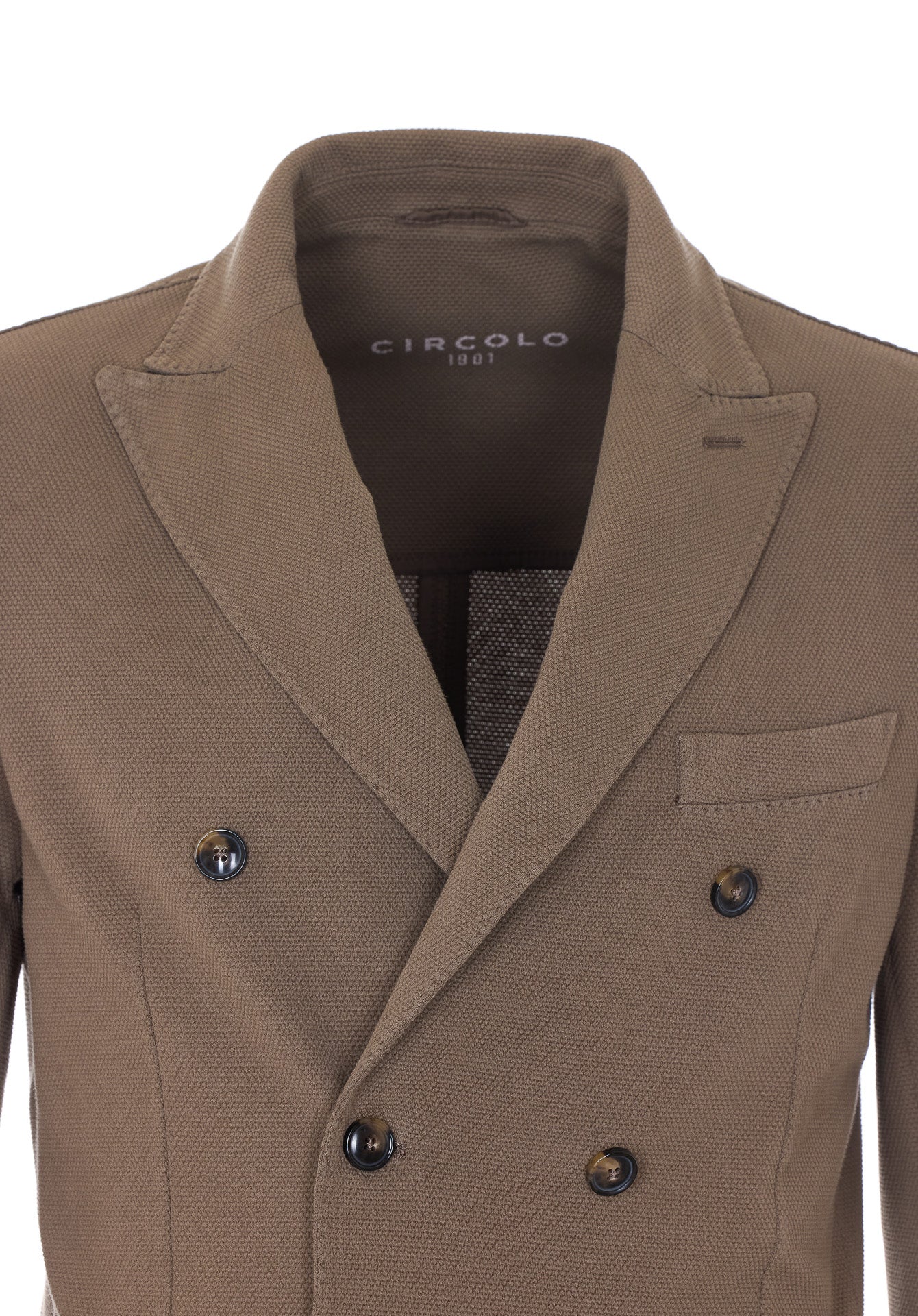 Circolo 1901 Jackets Beige Cotton