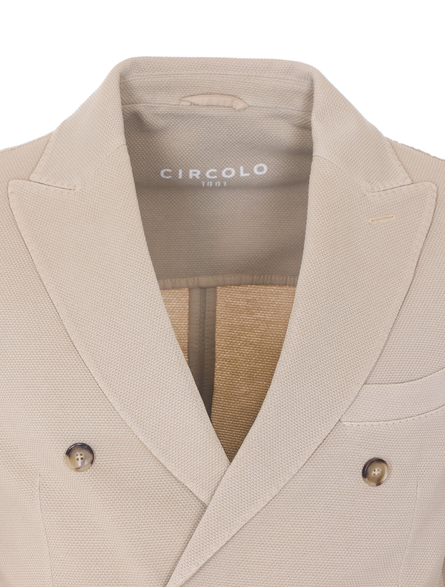 Circolo 1901 Jackets Beige Cotton