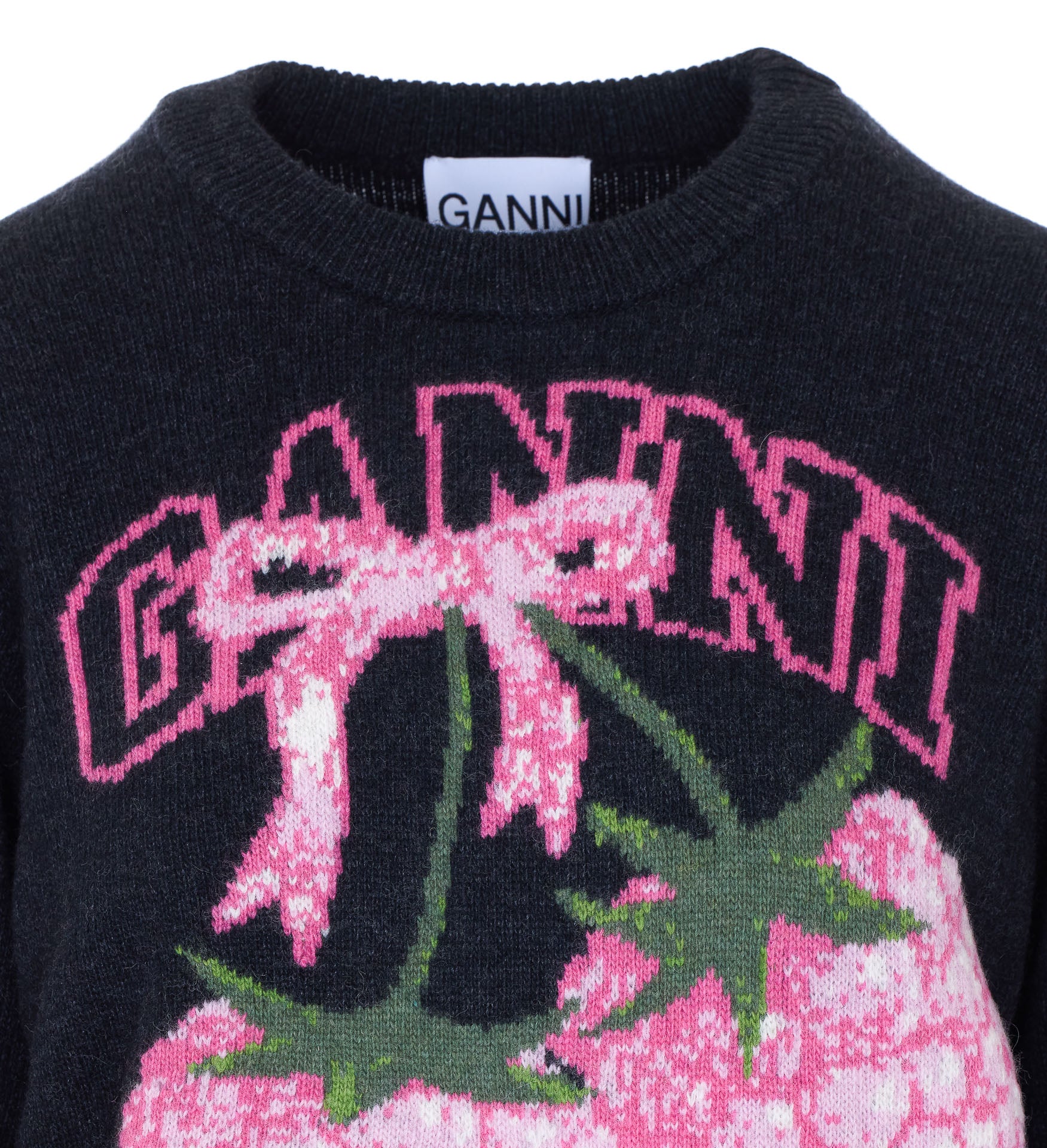 GANNI Sweaters Phantom Wool