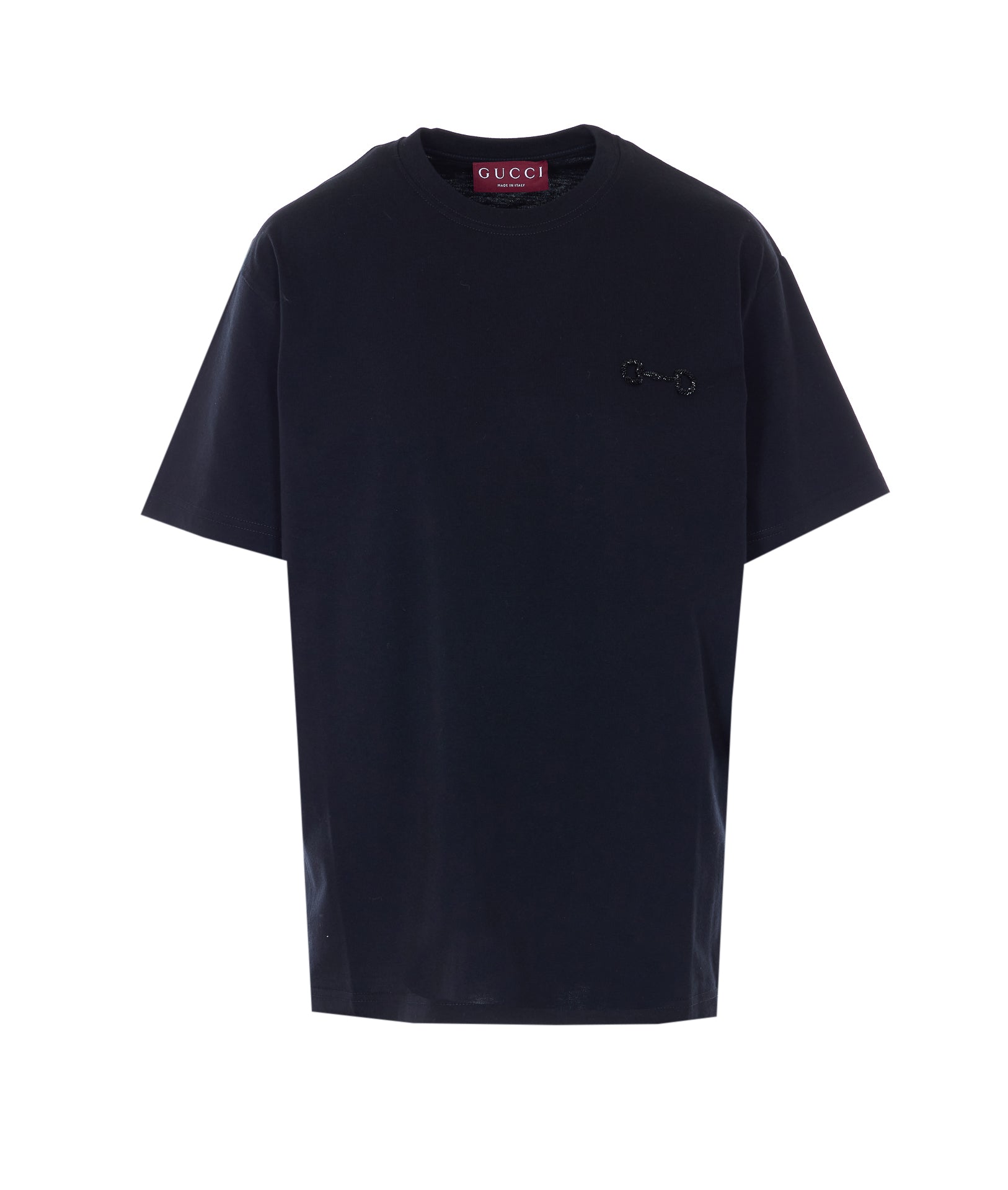 Gucci T-shirts and Polos Black Cotton