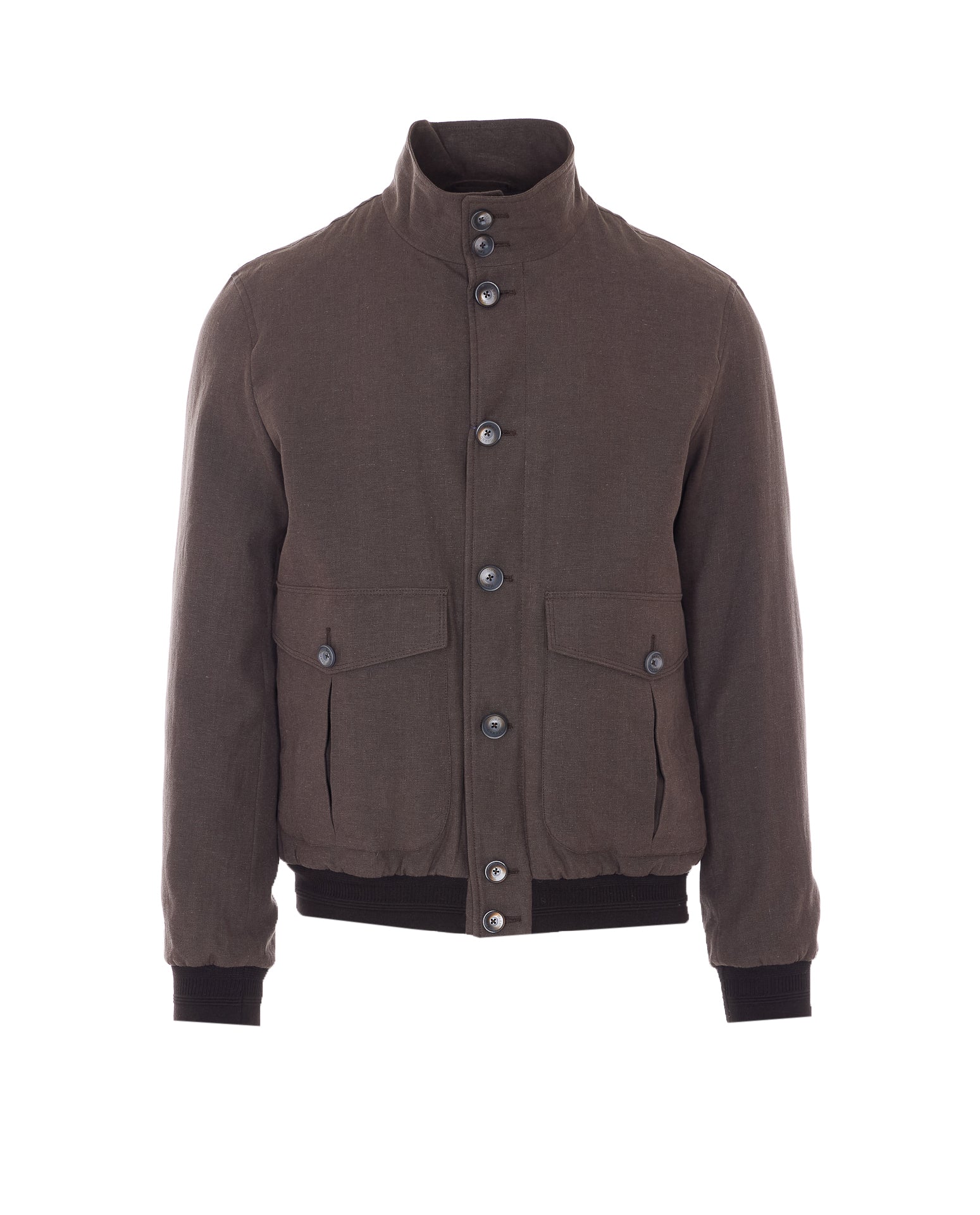 Herno Coats Brown Flax