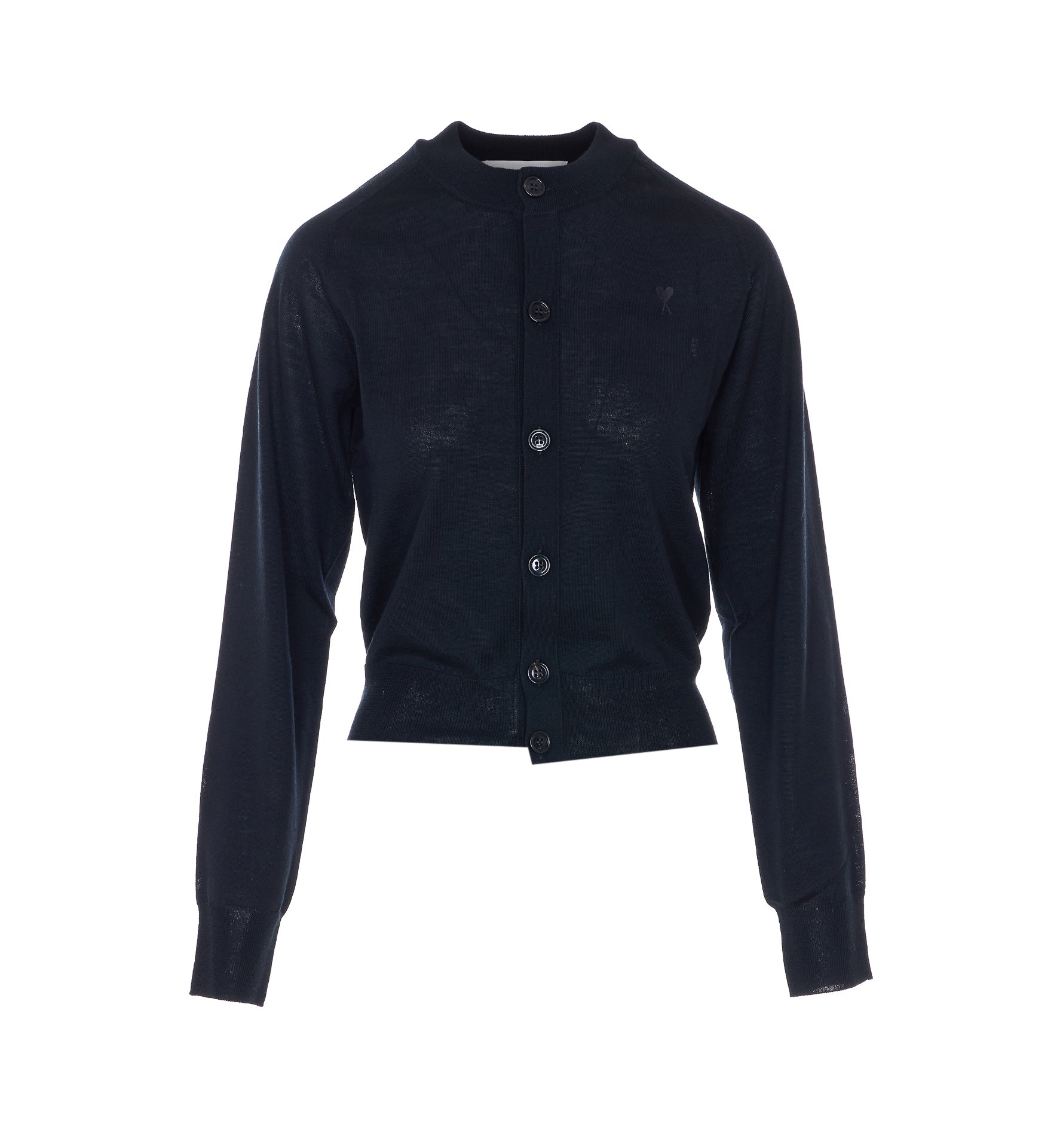 Ami Alexandre Matiussi Sweaters Black Virgin Wool