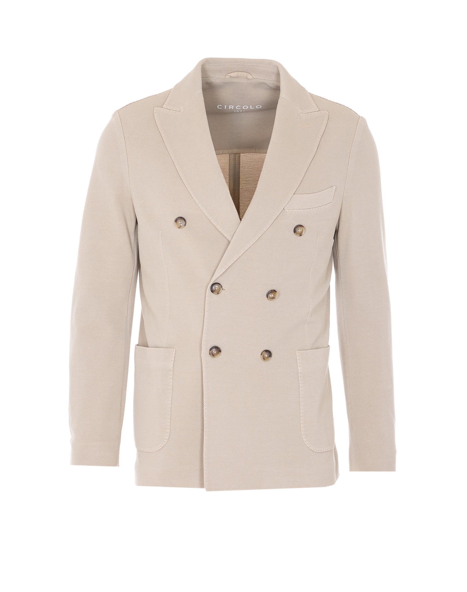 Circolo 1901 Jackets Beige Cotton
