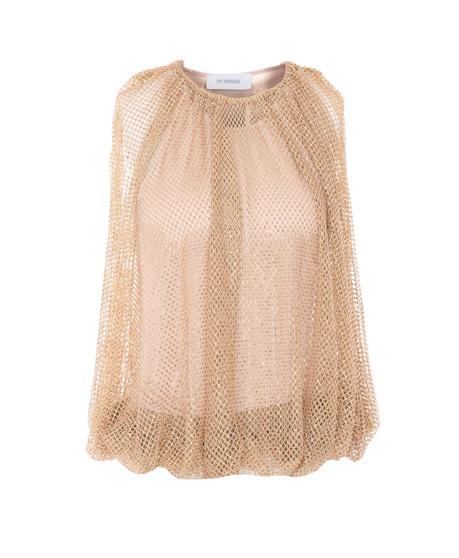 SportMax Top Beige Polyester