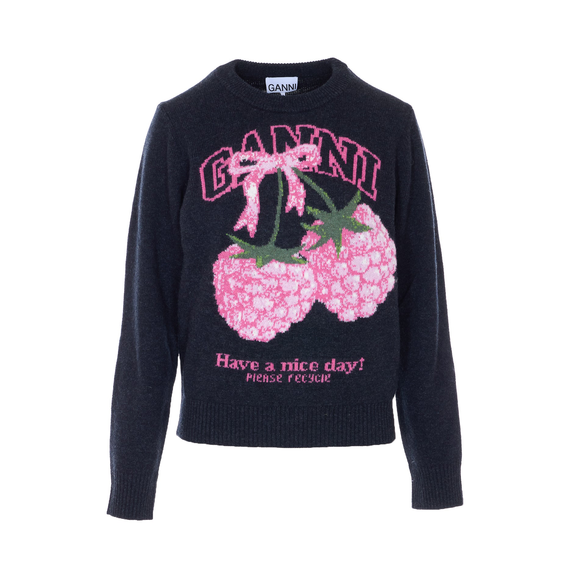GANNI Sweaters Phantom Wool