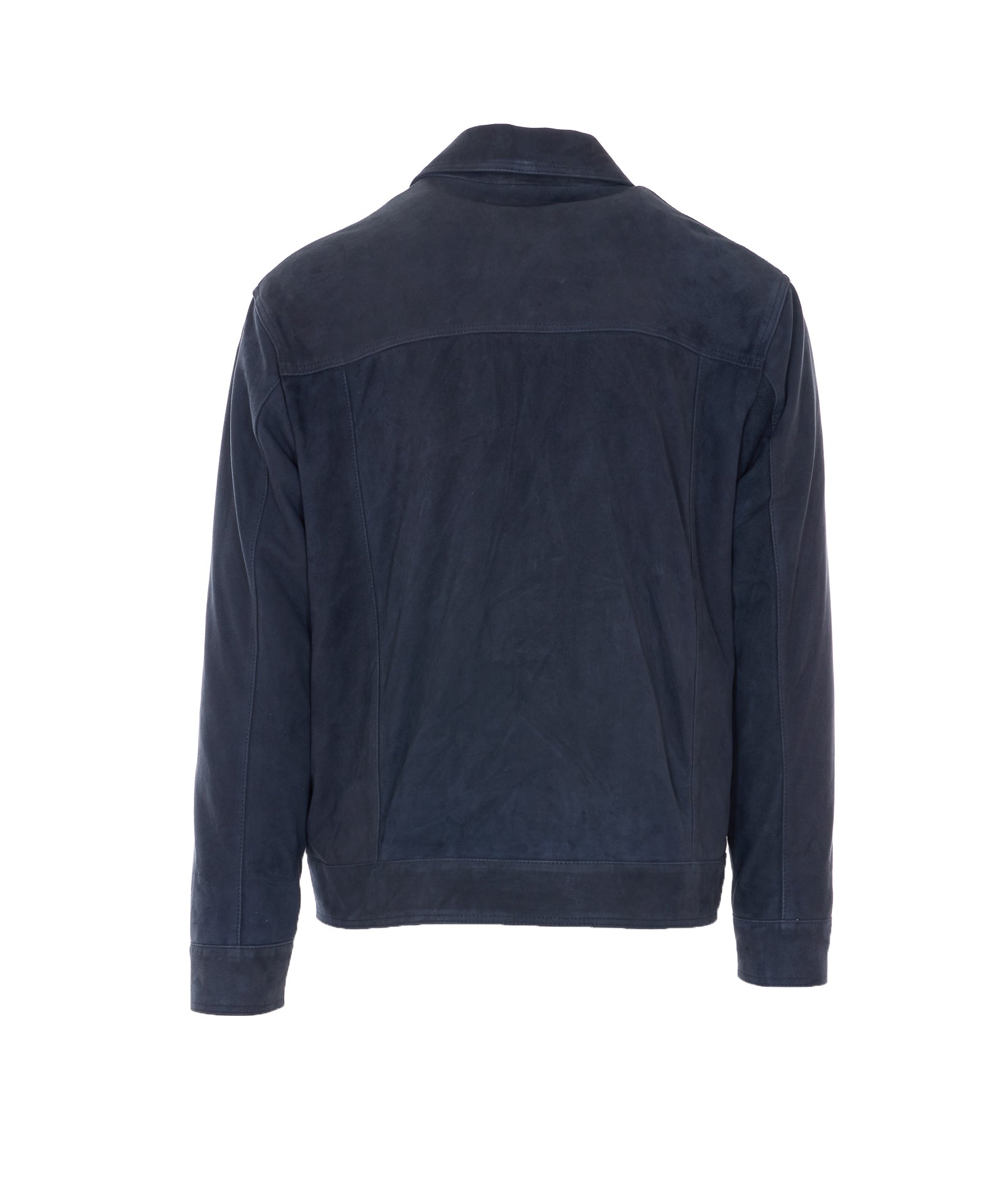 Arma Jackets Blue Genuine Leather