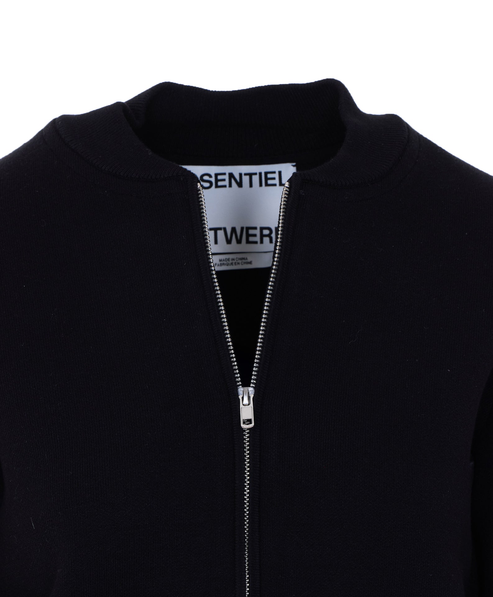 Essentiel antwerp Coats Black Viscose