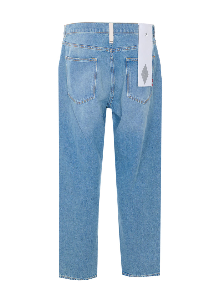 AMISH Jeans Blue Cotton