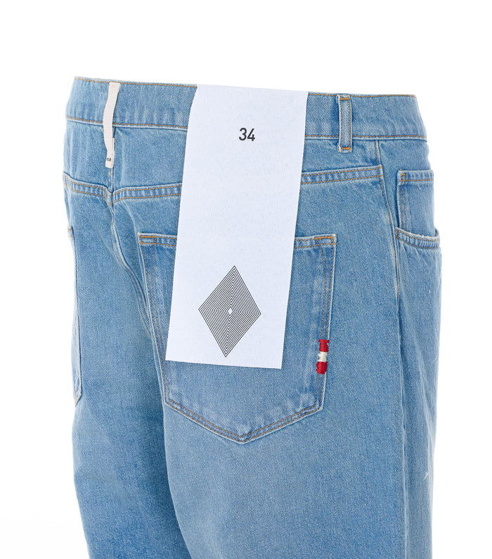 AMISH Jeans Blue Cotton