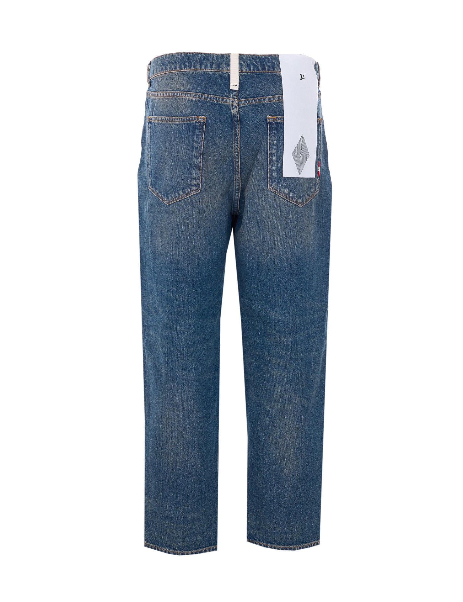 AMISH Jeans Blue Cotton