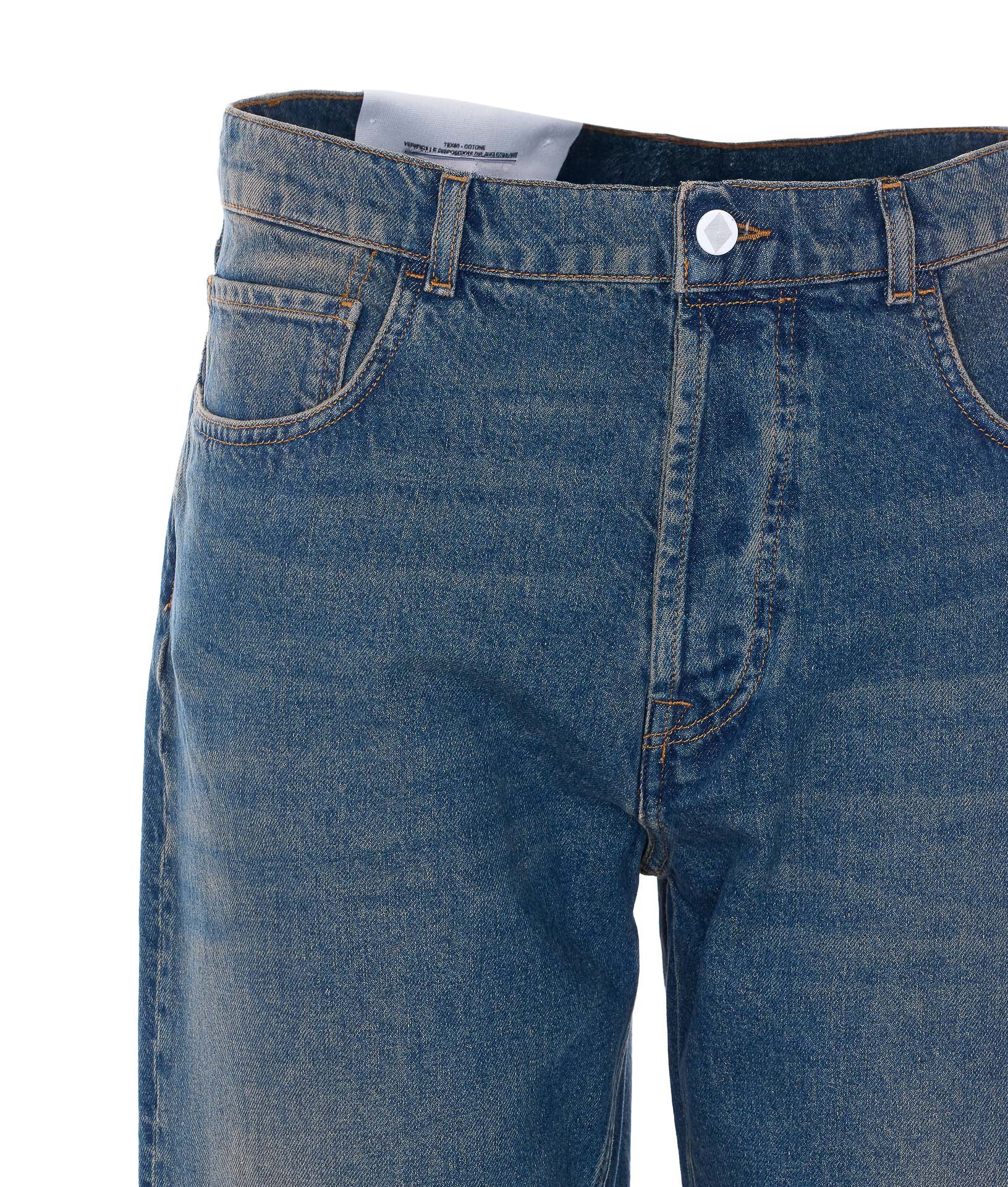 AMISH Jeans Blue Cotton