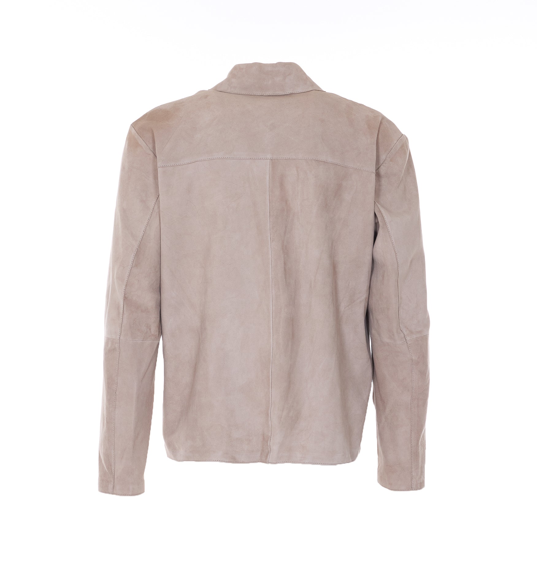 Arma Jackets Grey Genuine Leather