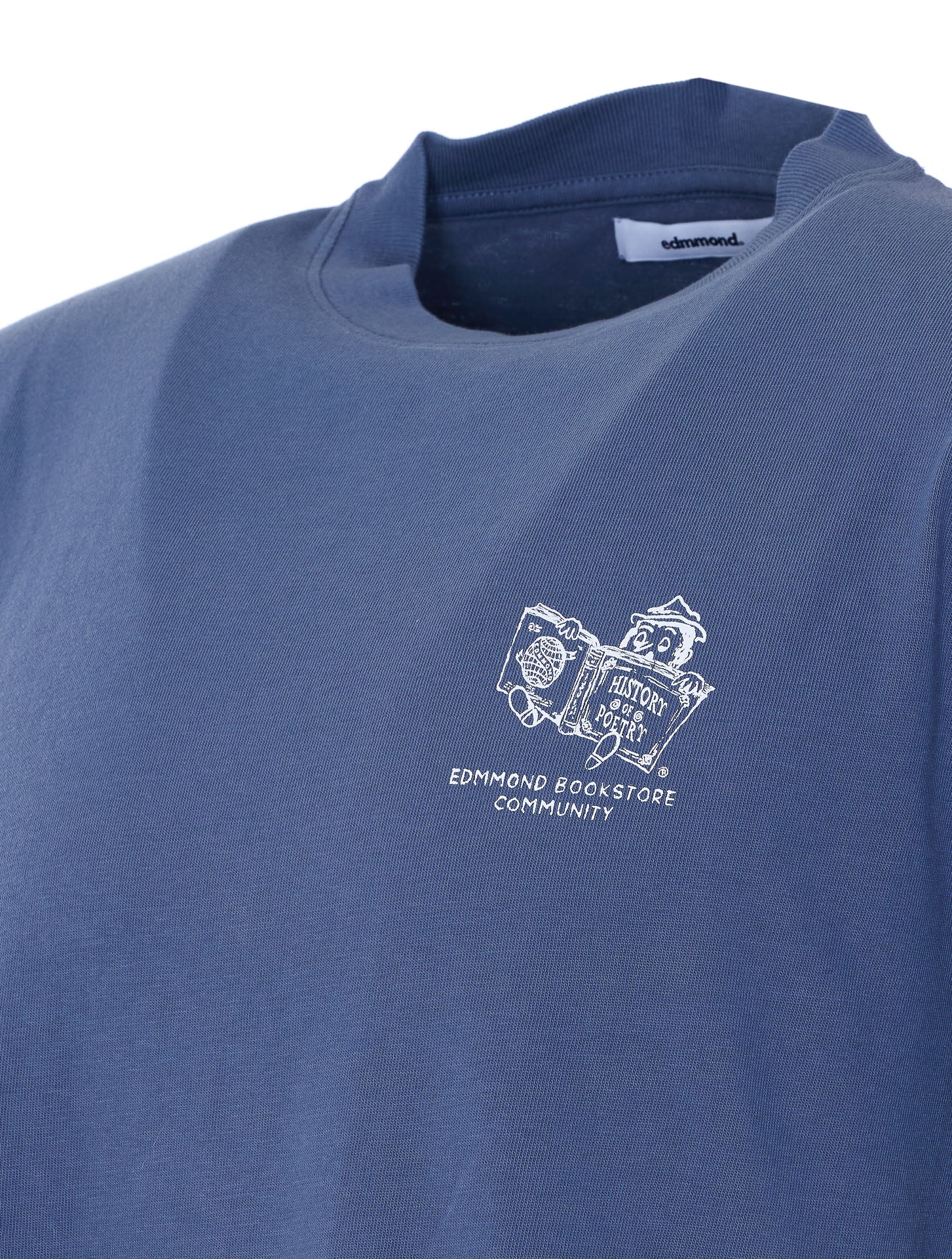EDMMOND STUDIOS T-shirts and Polos Blue Cotton