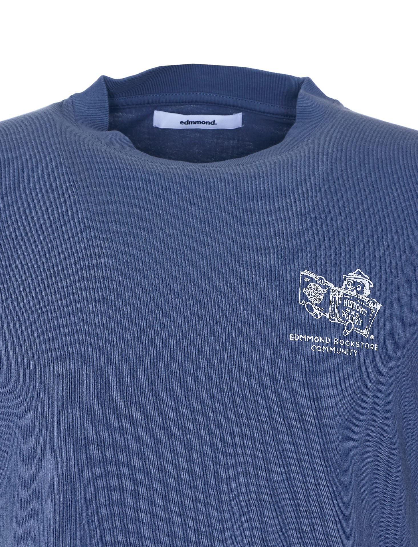 EDMMOND STUDIOS T-shirts and Polos Blue Cotton