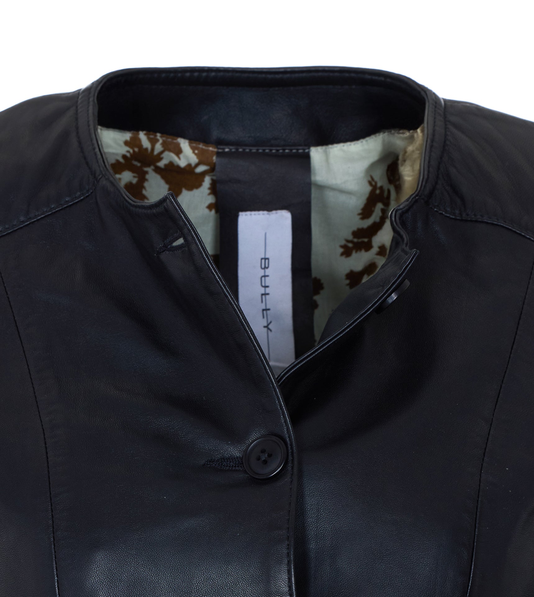 Bully Jackets Black Genuine Leather