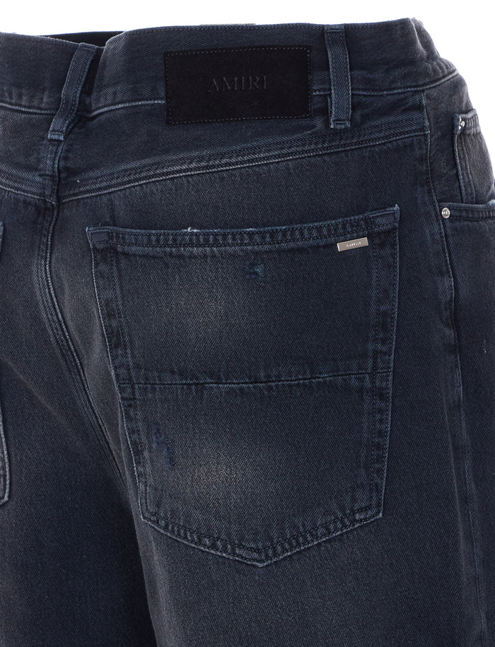 Amiri Jeans Black Cotton