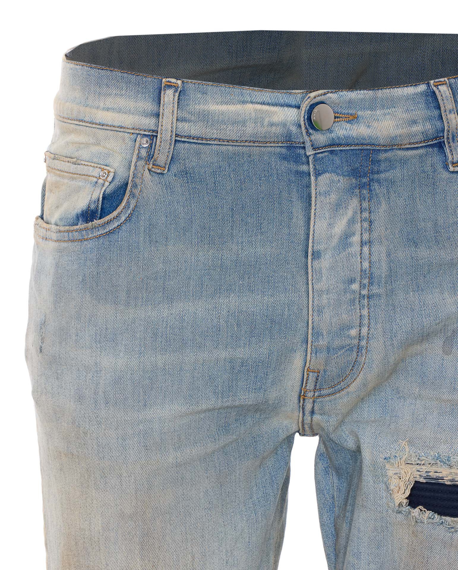 Amiri Jeans Blue Cotton