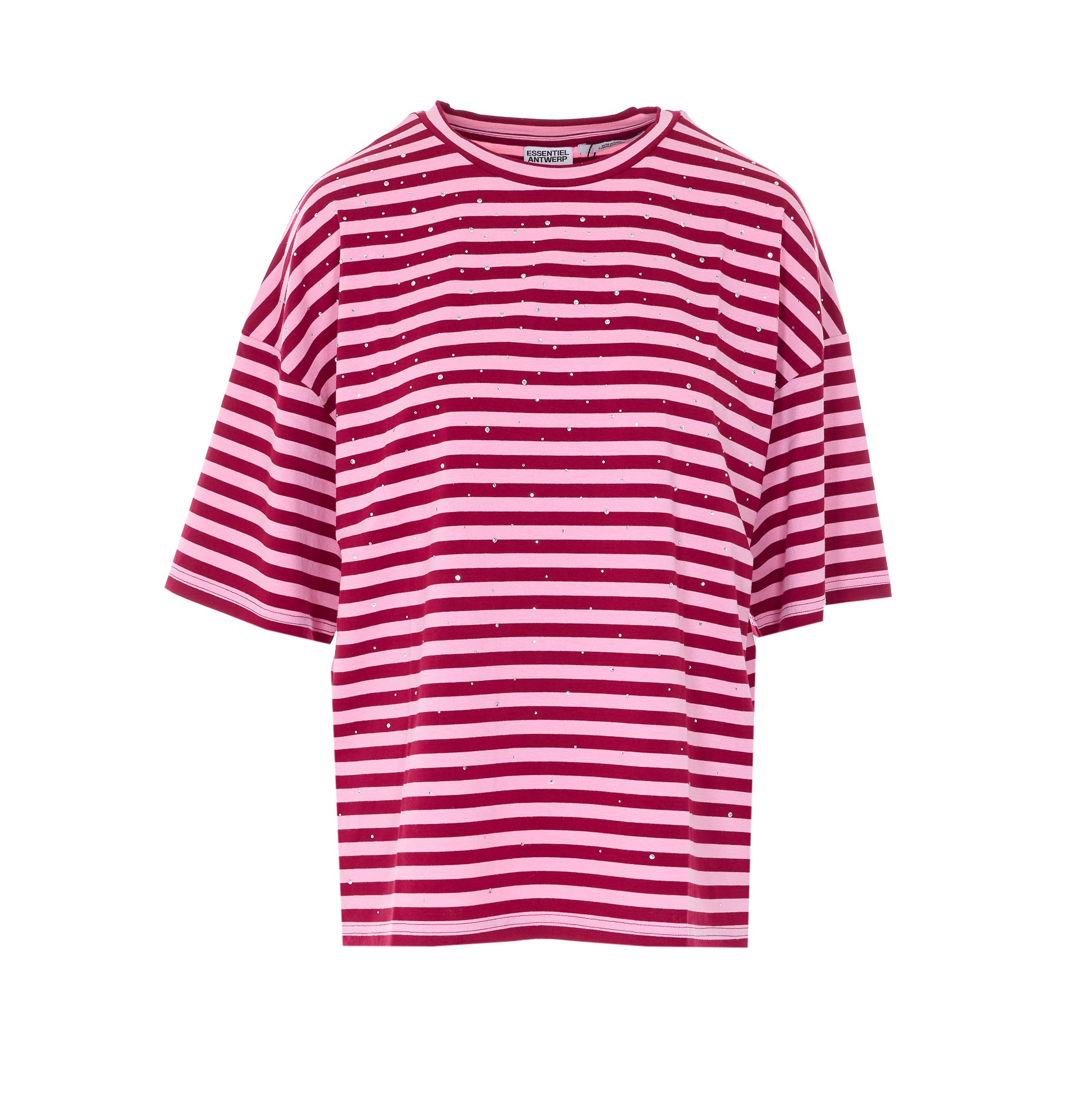 Essentiel antwerp T-shirts and Polos Fuchsia Cotton