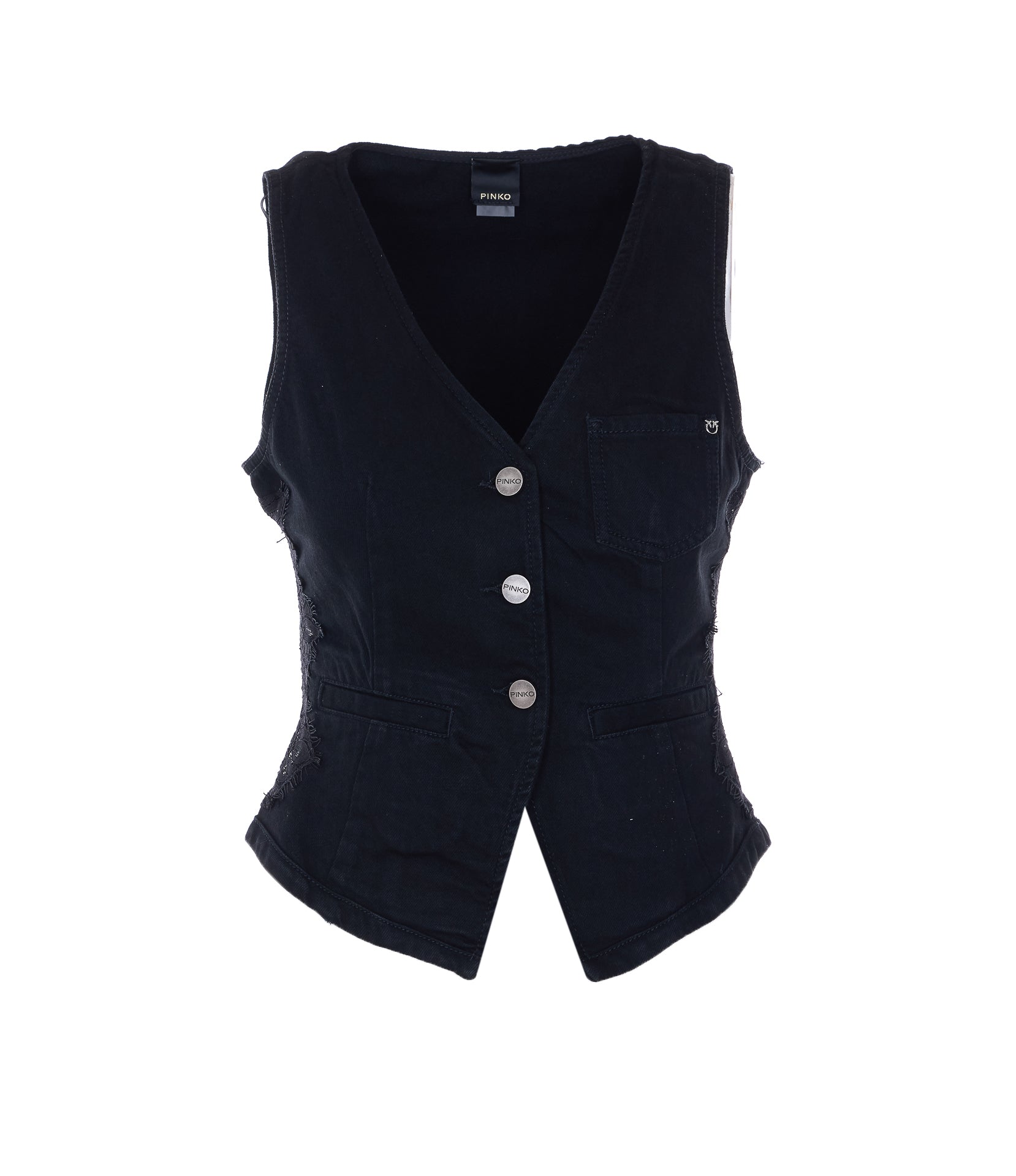 Pinko Jackets Black Cotton