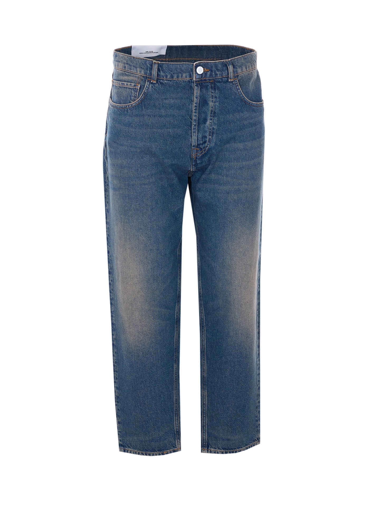 AMISH Jeans Blue Cotton