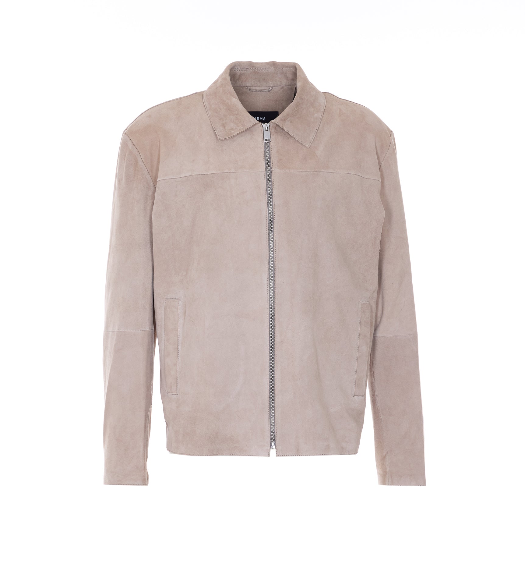 Arma Jackets Grey Genuine Leather