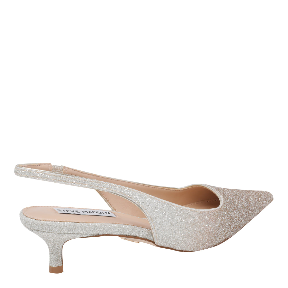 Steve Madden With Heel Silver