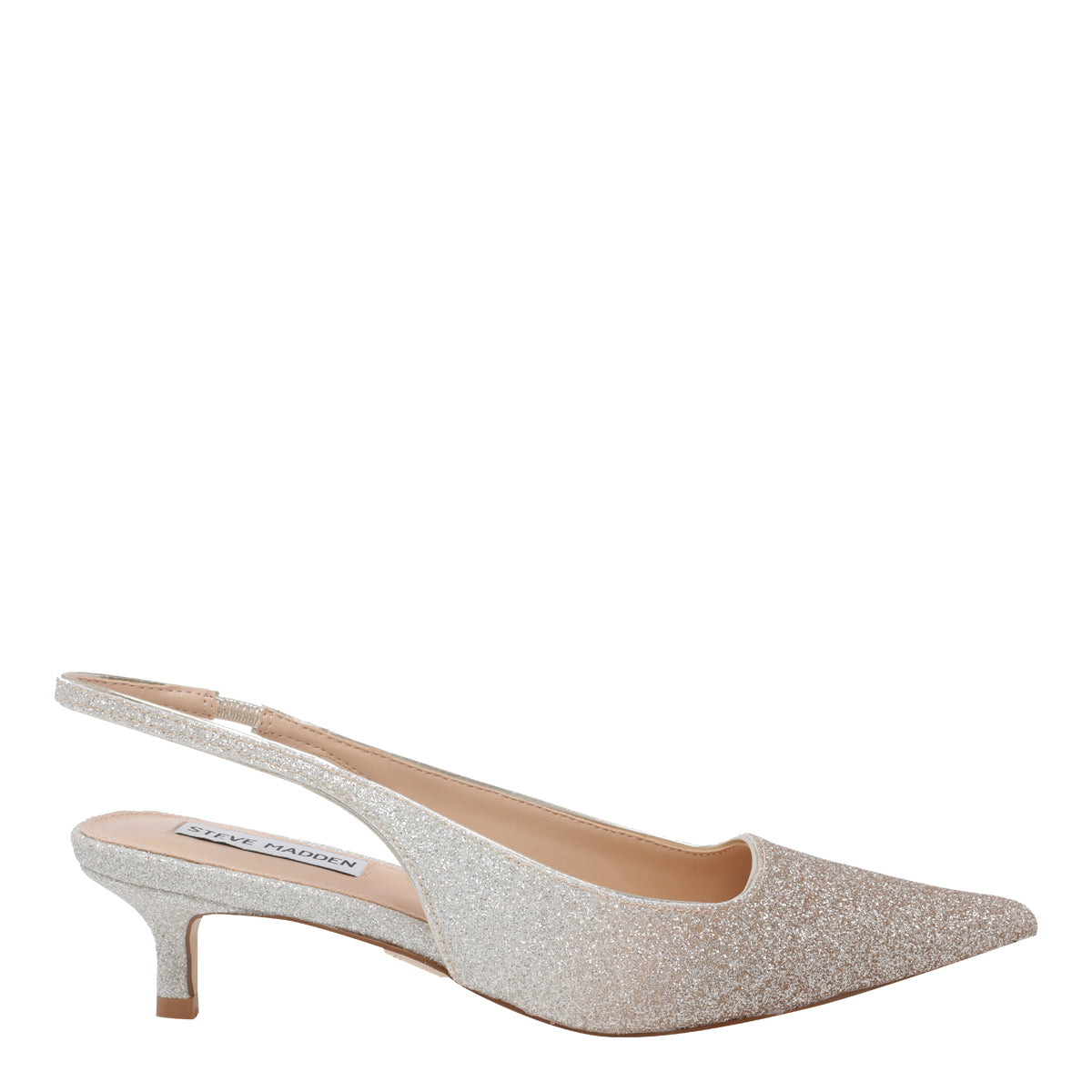 Steve Madden With Heel Silver