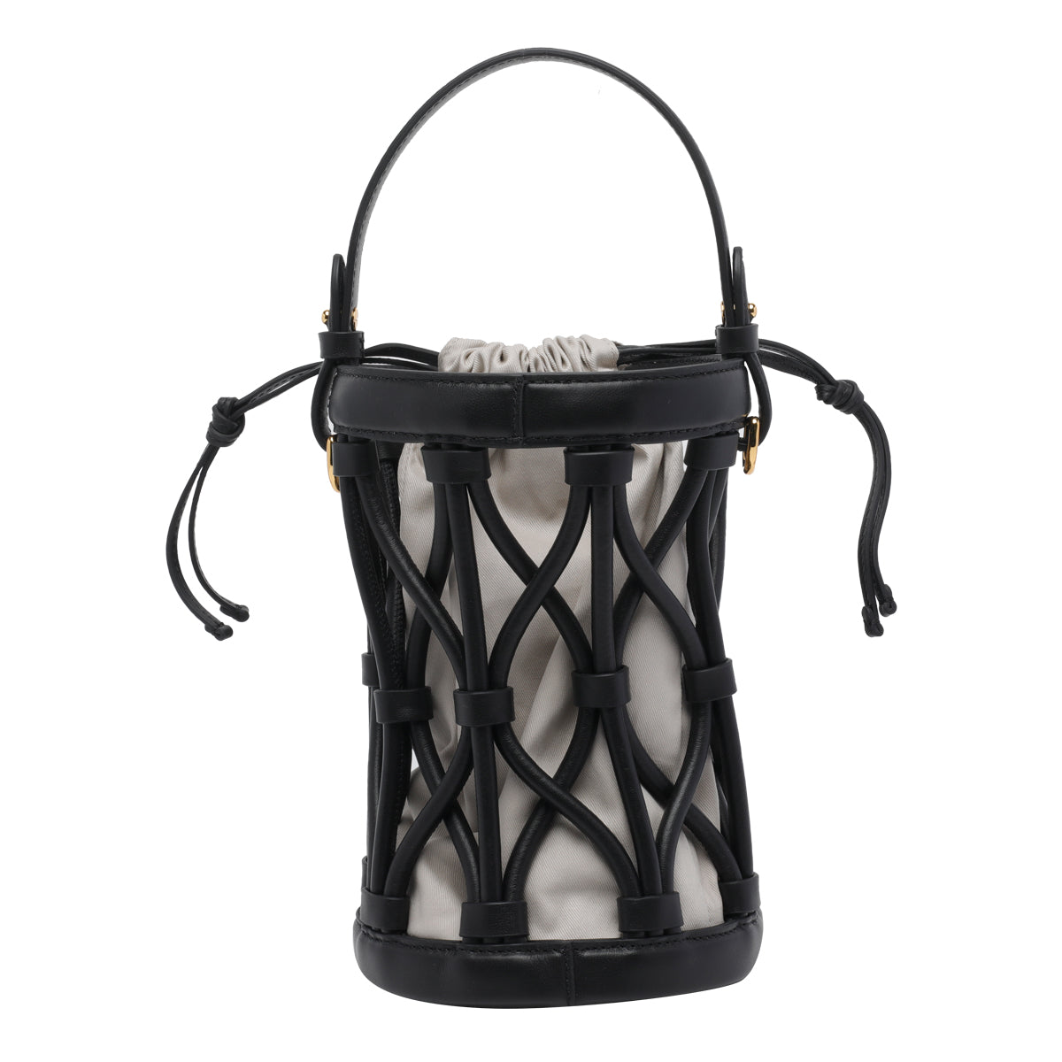 Coccinelle Bags Black Calf Leather Fabric