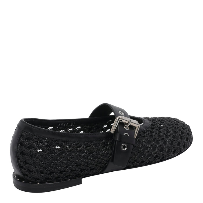 Premiata Flat shoes Black Fabric