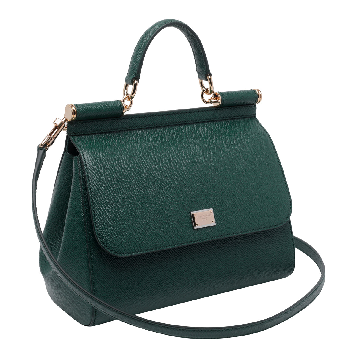 Dolce & Gabbana Bags Green Calf Leather