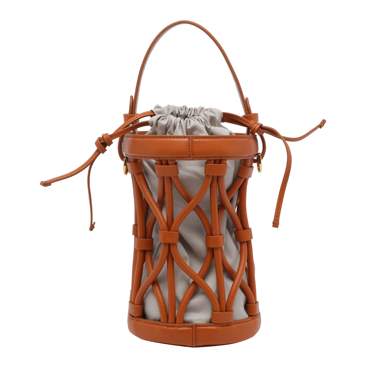 Coccinelle Bags Crab Calf Leather Fabric