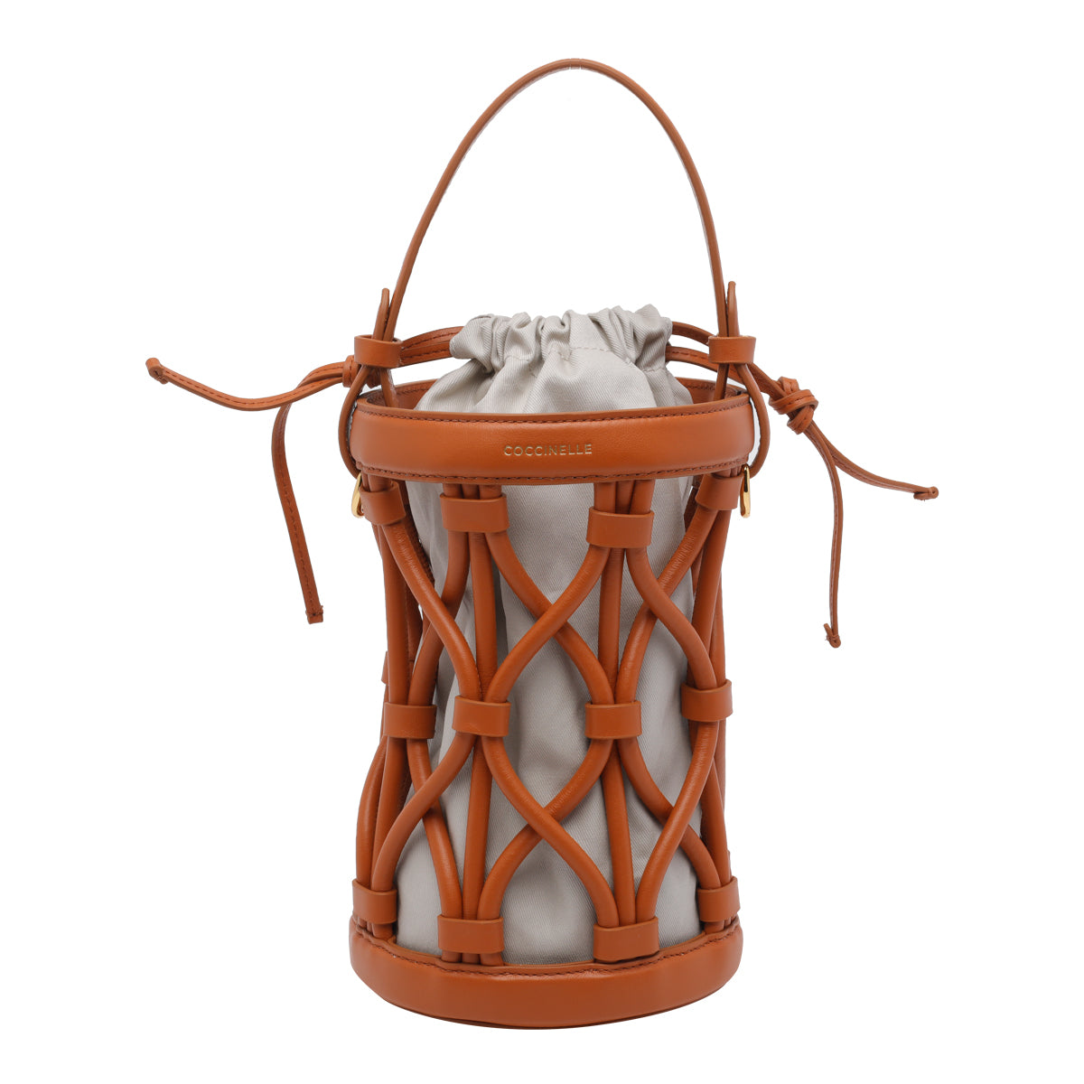 Coccinelle Bags Crab Calf Leather Fabric
