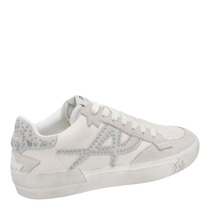 ASH Sneakers White Calf Leather/rubber Sole