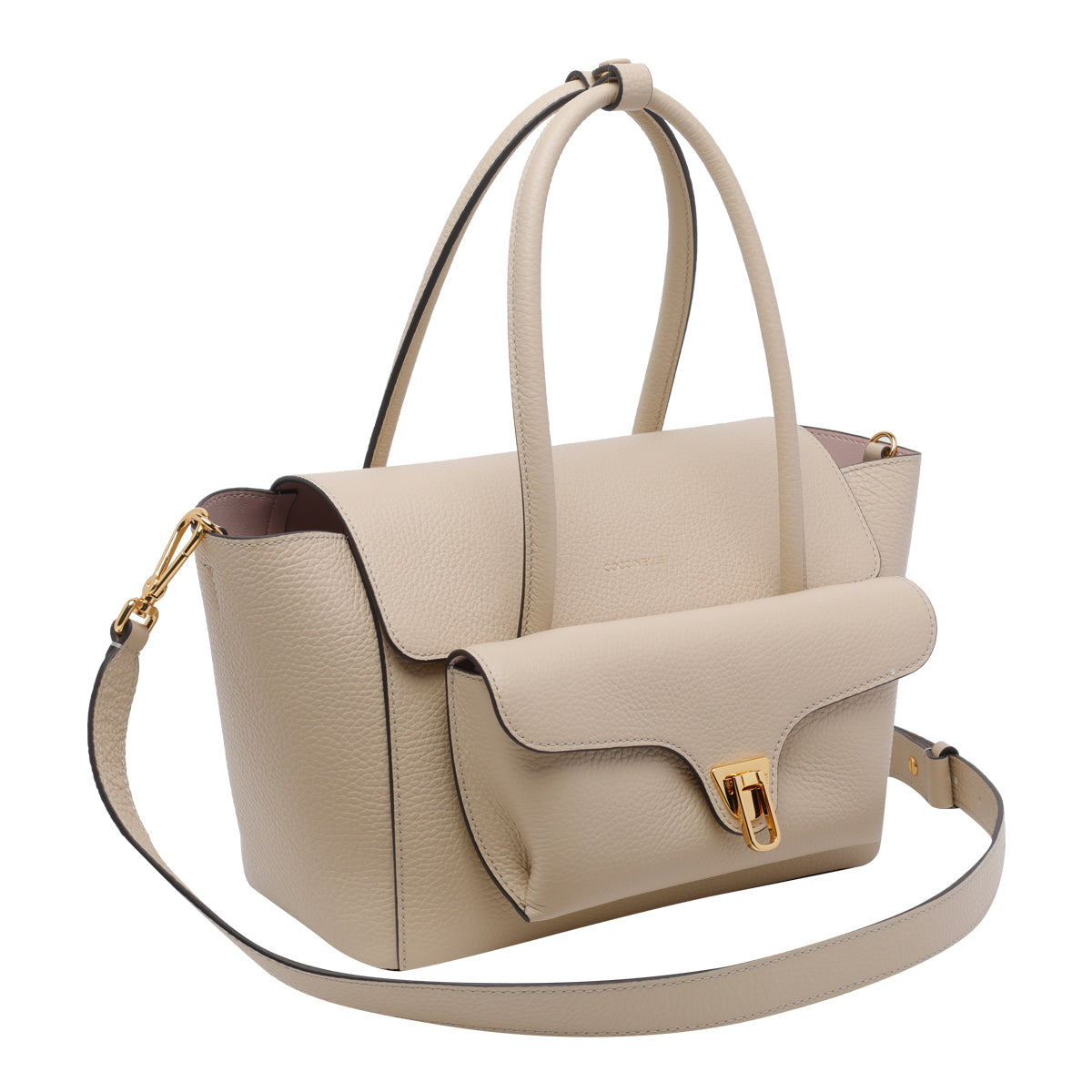 Coccinelle Bags Beige Calf Leather