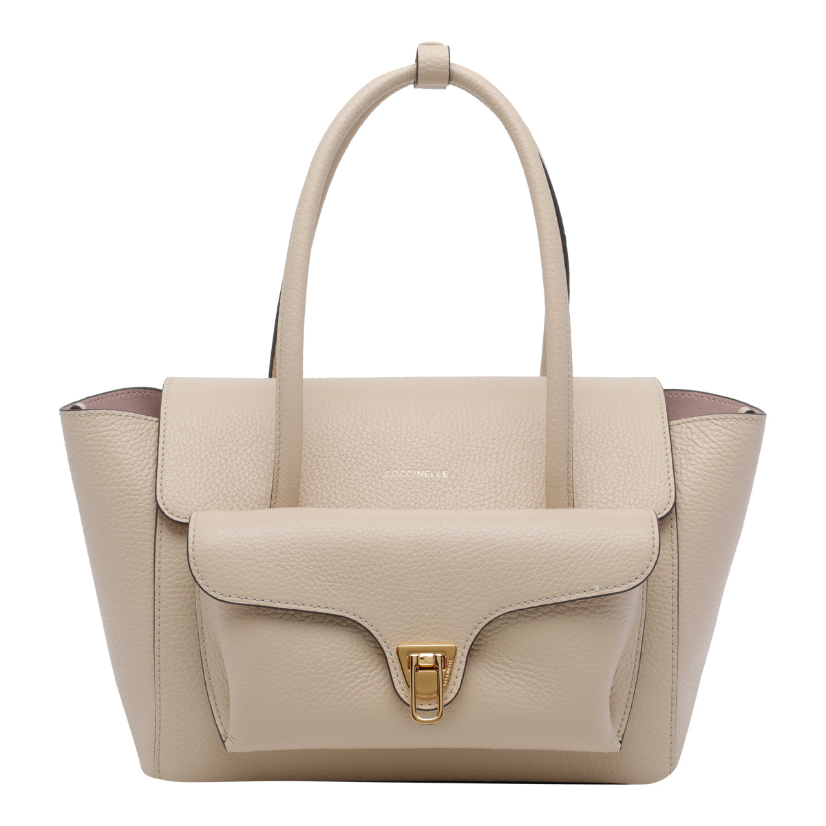 Coccinelle Bags Beige Calf Leather